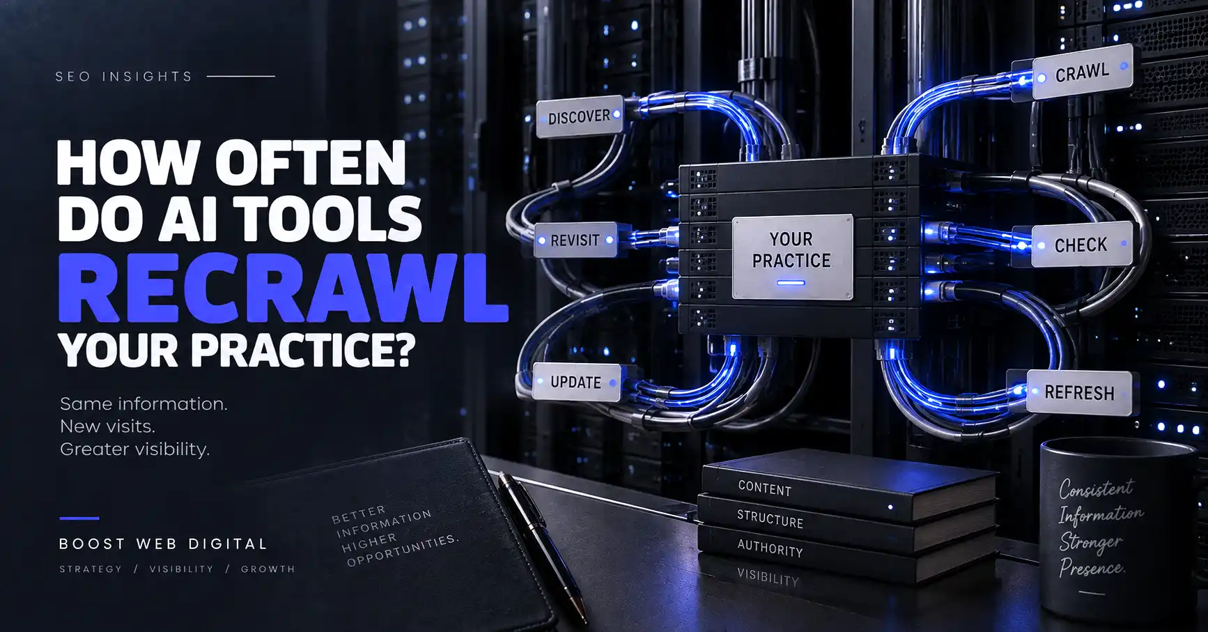 How Often AI Tools Actually Recrawl Your Practice